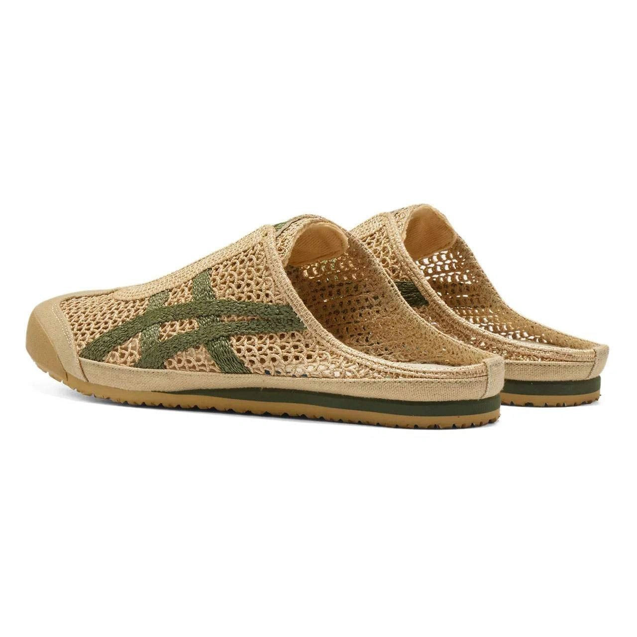 נעלי אוניטסוקה טייגר | Onitsuka Tiger MEXICO 66 SABOT Beige Green