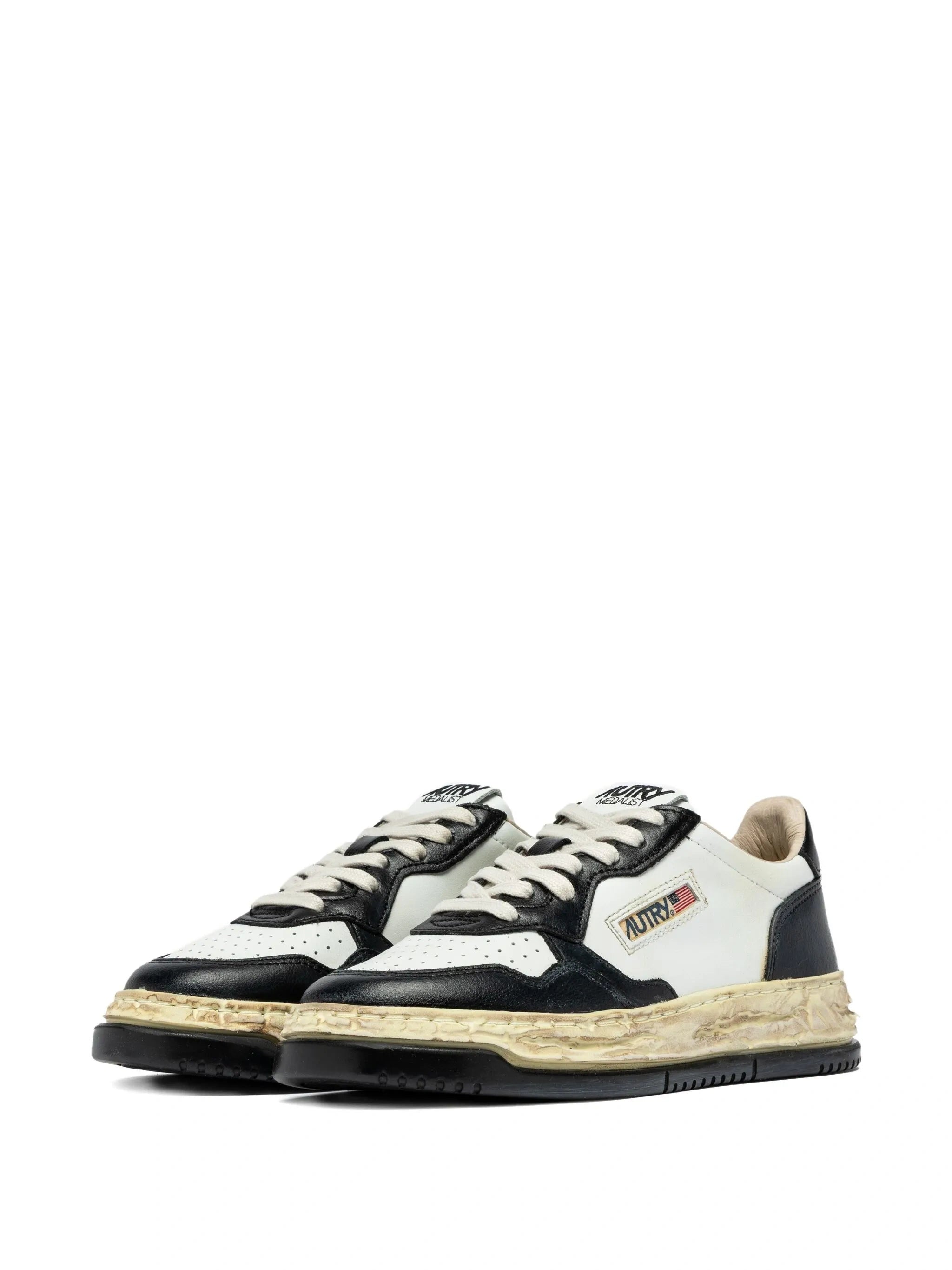 Autry Super Vintage Low Maison Mihara Yasuhiro White Black