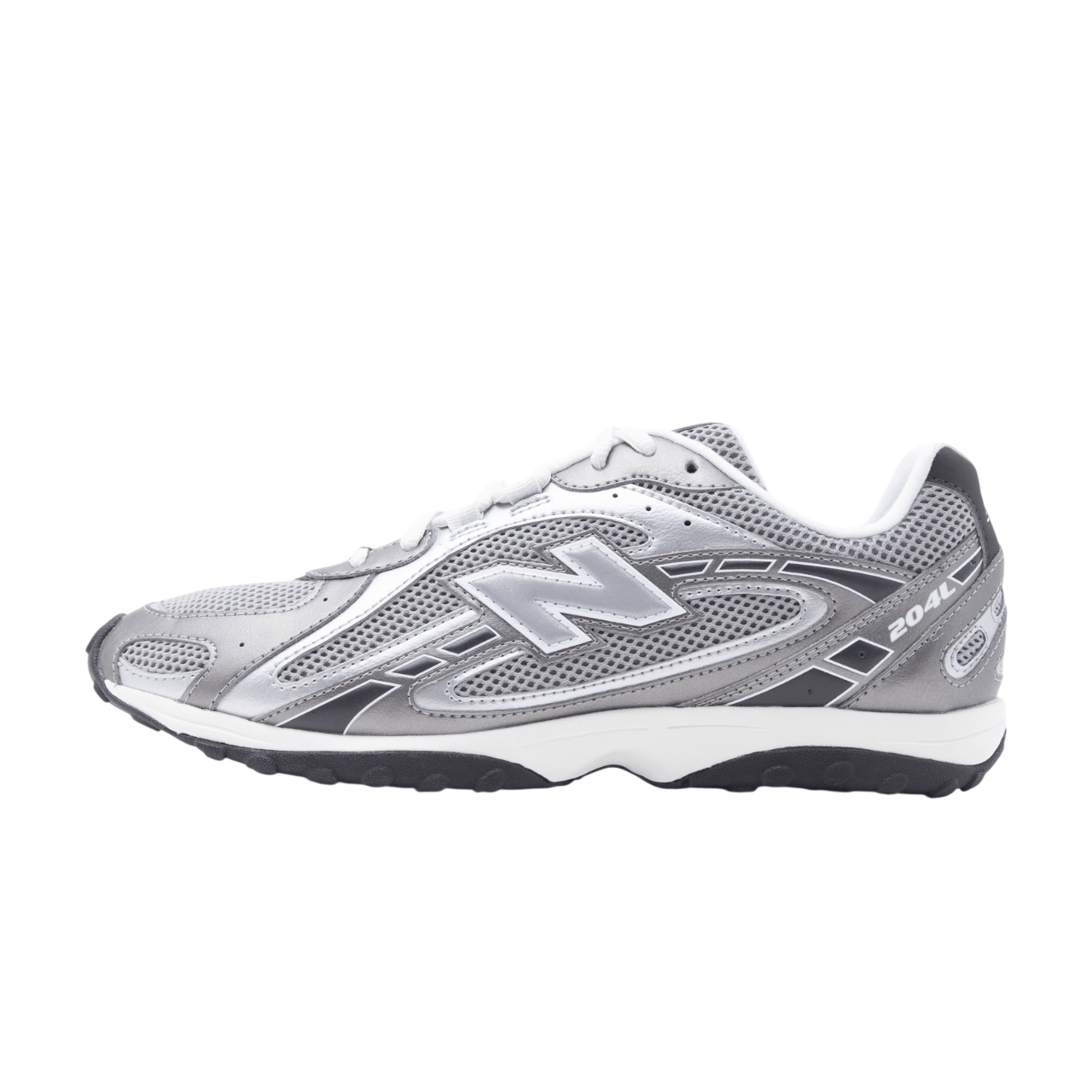 New Balance 204L Unisex Sports Shoes Dark Silver-Coloured Metallic Slate Grey