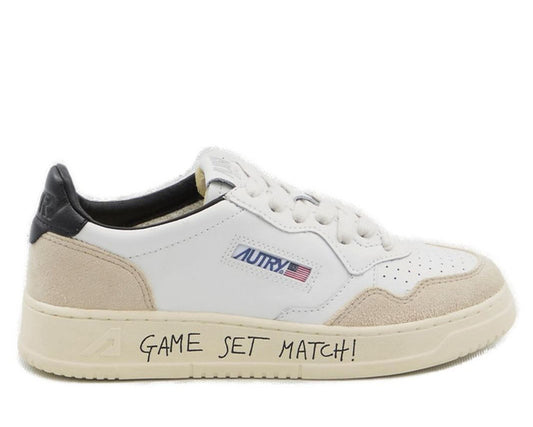 Autry Medalist Bicolor Low-Top Sneakers