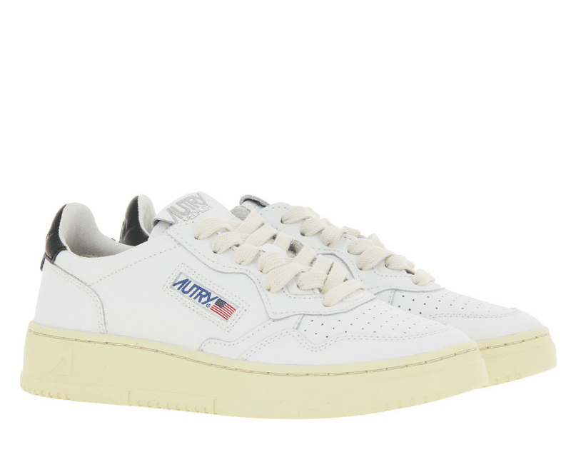 Autry Medalist Low Sneakers White Black