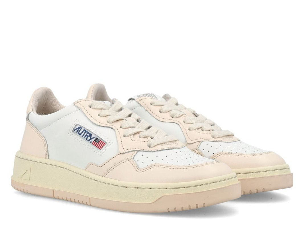 Autry Medalist Bicolor Low-Top Sneakers