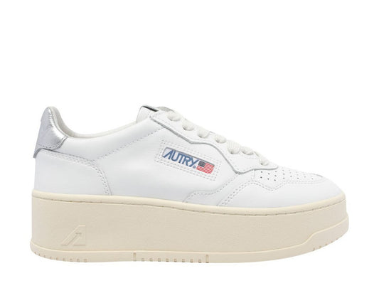 Autry Medialist Platform Lace-Up Sneakers