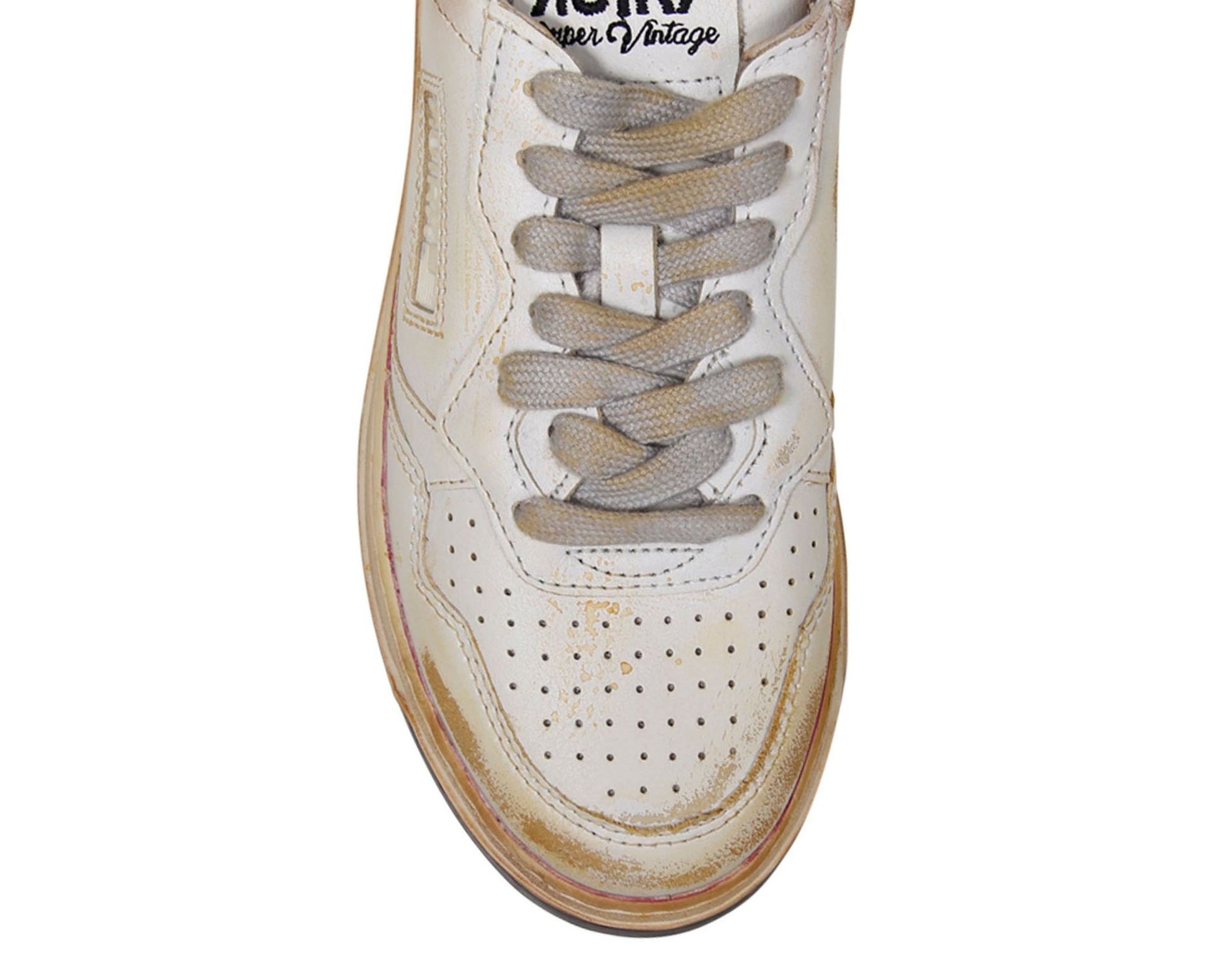 Autry Super Vintage Lace-Up Sneakers