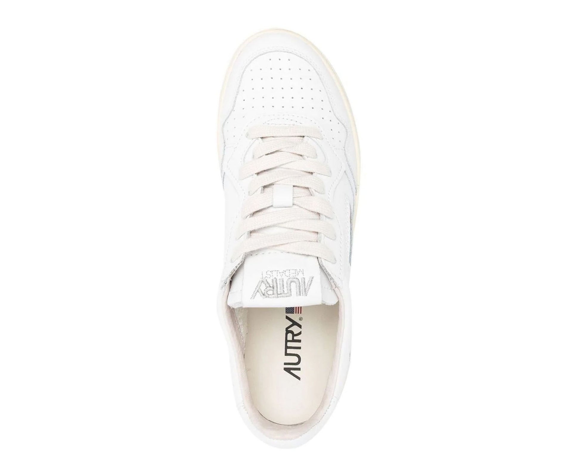 Autry Grafitti Logo Printed Lace-Up Sneakers