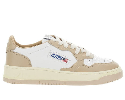 Autry Medalist Bicolor Low-Top Sneakers