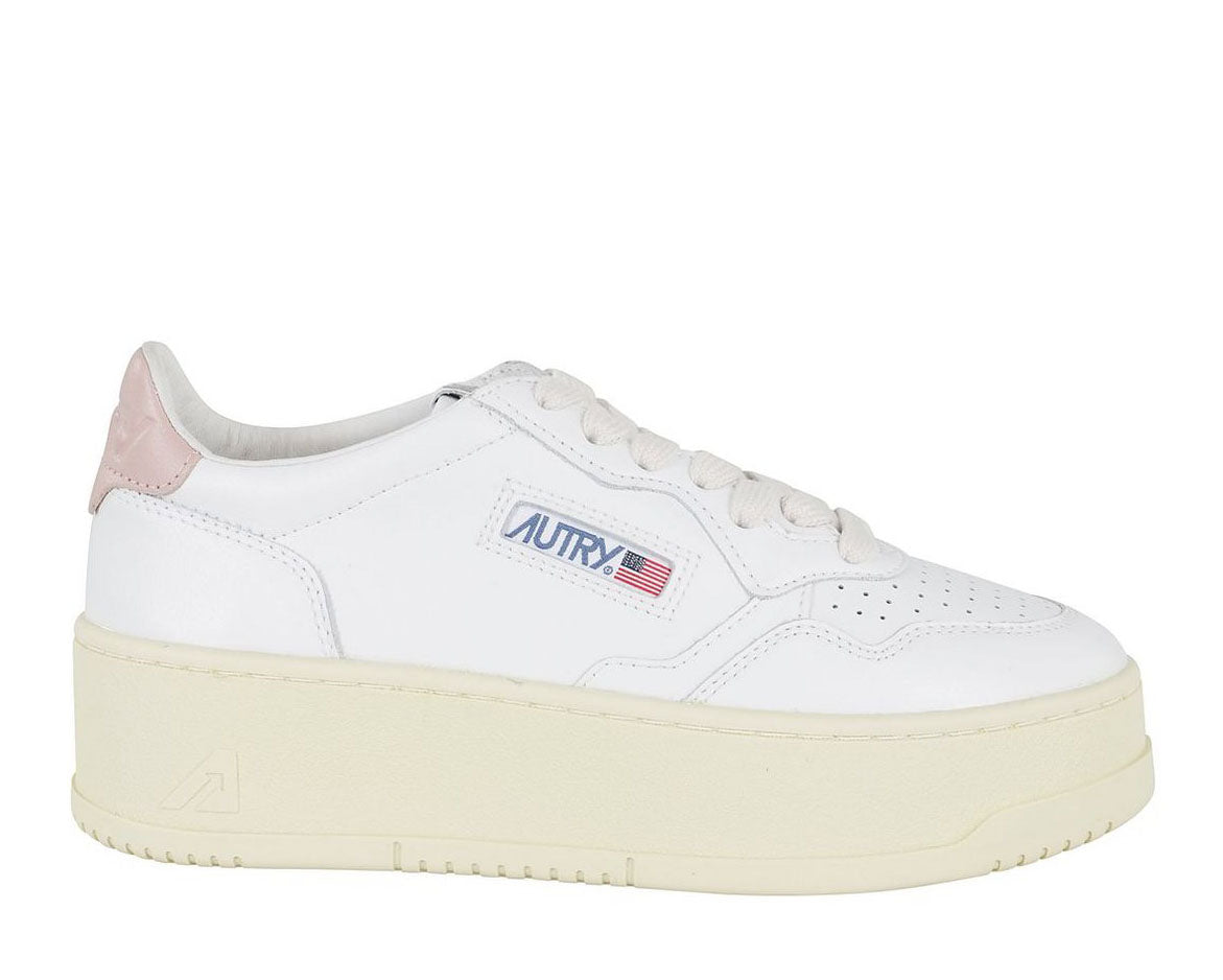 Autry Medalist Logo Embroidered Platform Sneakers