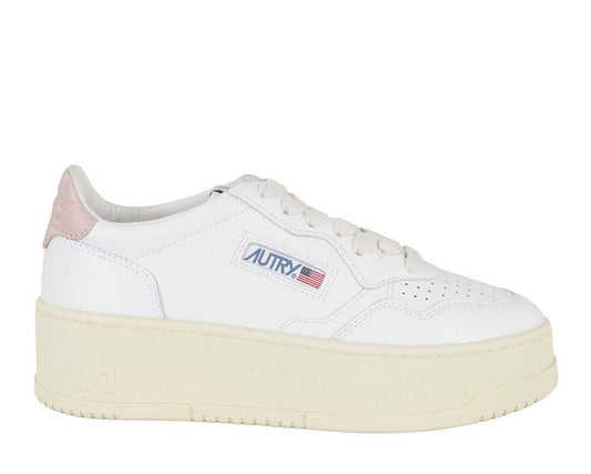 Autry Medalist Logo Embroidered Platform Sneakers