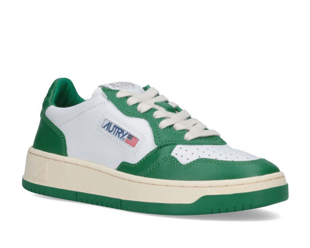 Autry Medalist Bicolor Low-Top Sneakers