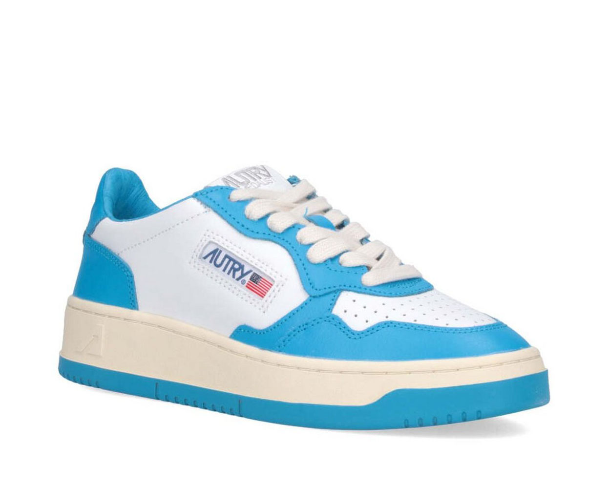 Autry Medalist Bicolor Low-Top Sneakers