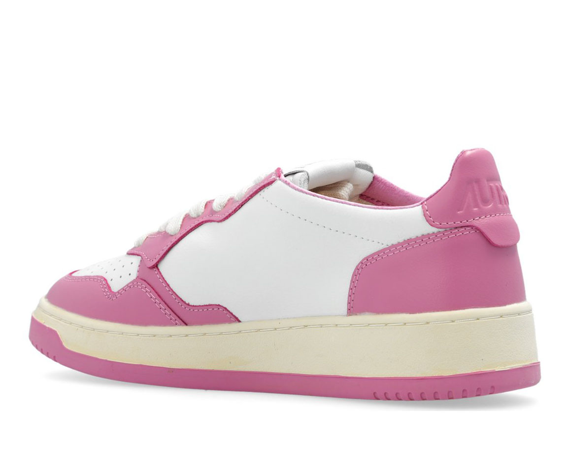 Autry Medalist Bicolor Low-Top Sneakers