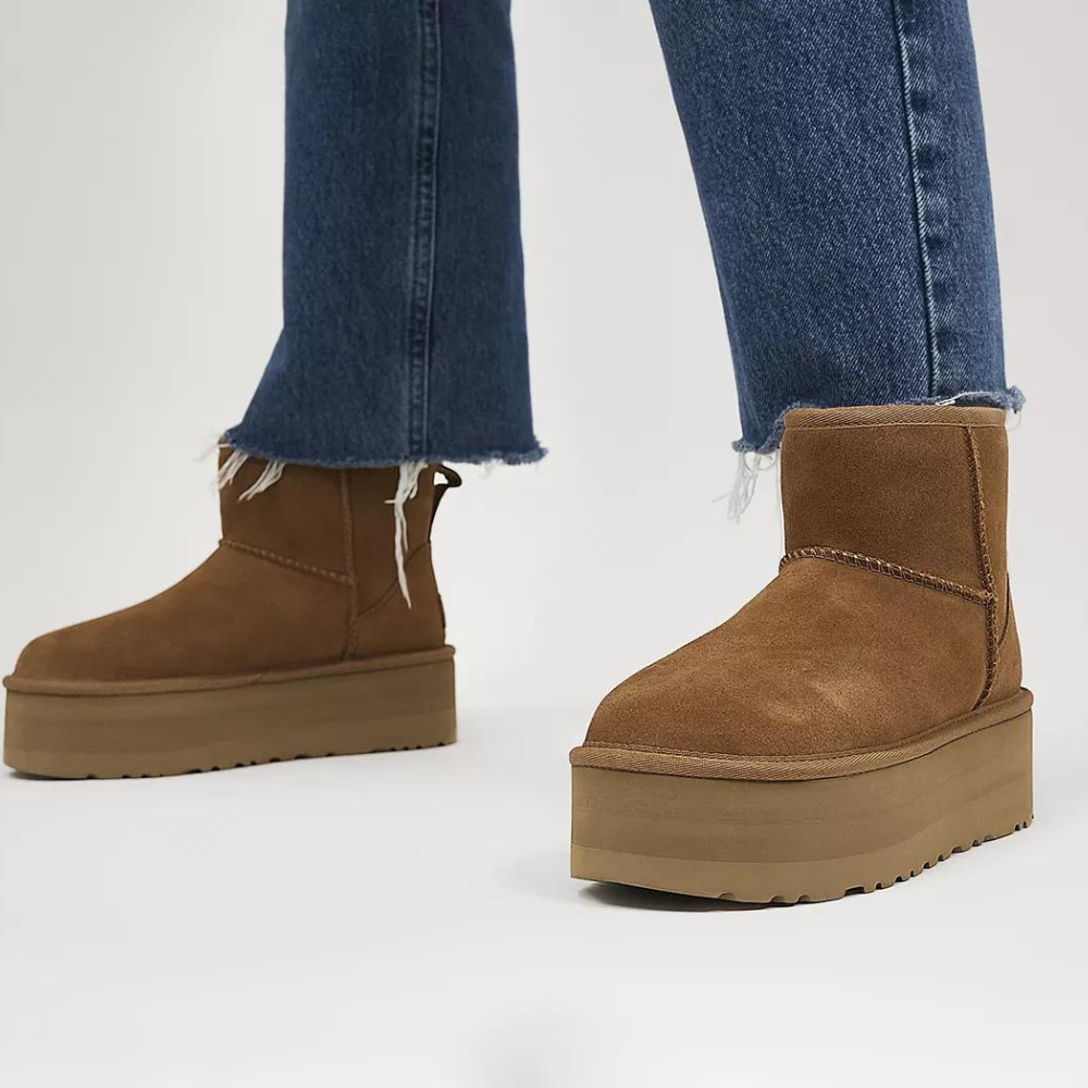 נעלי האג | מגפי האג Ugg Classic Ultra Platform Brown
