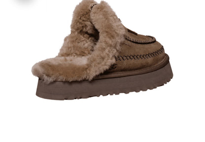 UGG Disquette Alpine Slipper Dark Brown