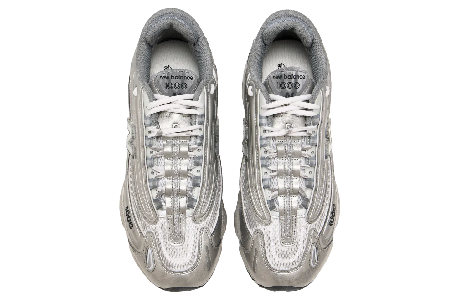 New Balance 1000 – Silver Metallic White