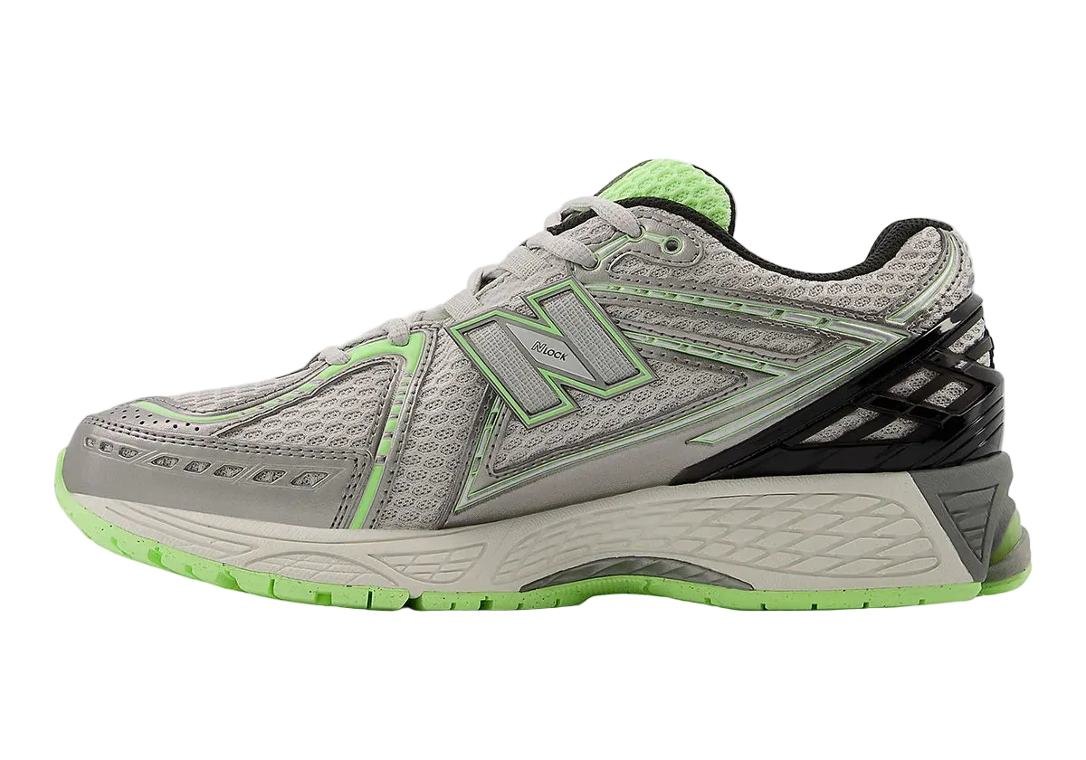 New Balance 1906 Dark Silver Metallic Mint Flash