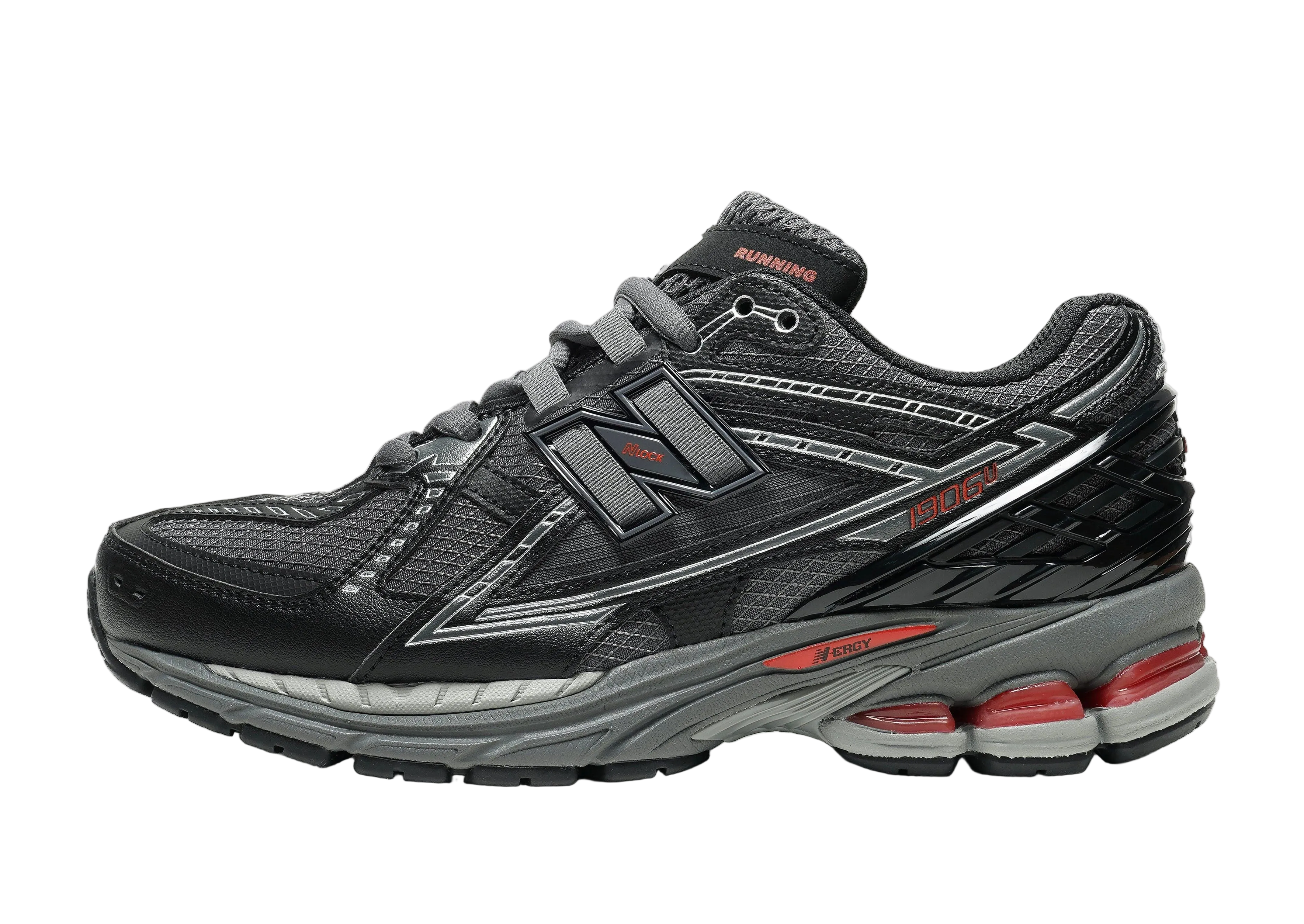 New Balance 1906U Black Grey Red
