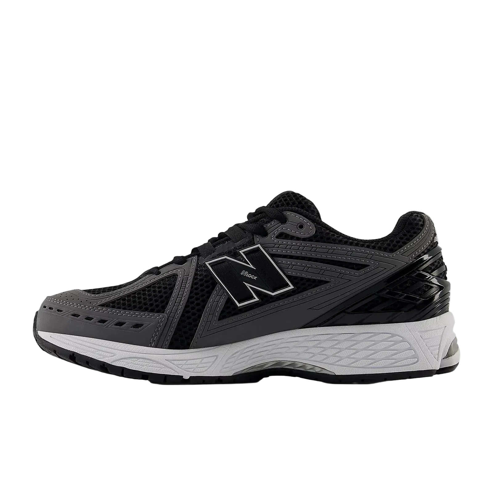 New Balance 1906 Black with Team Red and Castlerock